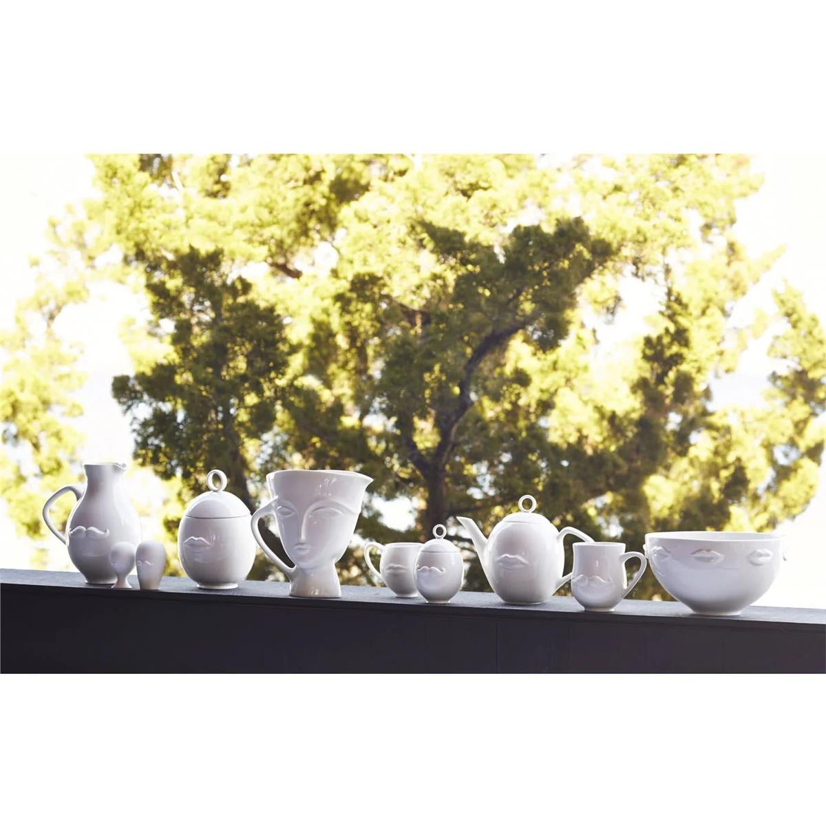 Jonathan Adler - Muse Sugar Bowl - Glazed Porce(18407)