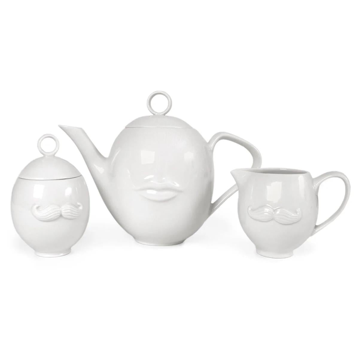 Jonathan Adler - Muse Sugar Bowl - Glazed Porce(18407)