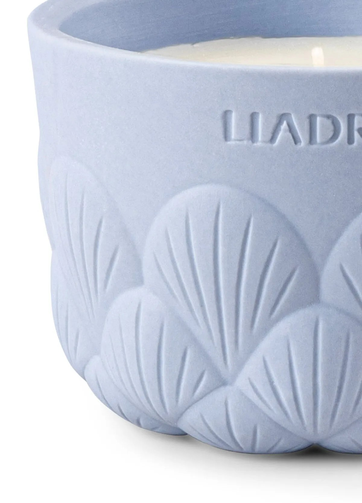 Lladro - Mavi Yıldız Çiçeği Kokulu Mum - Gardens of Valencia