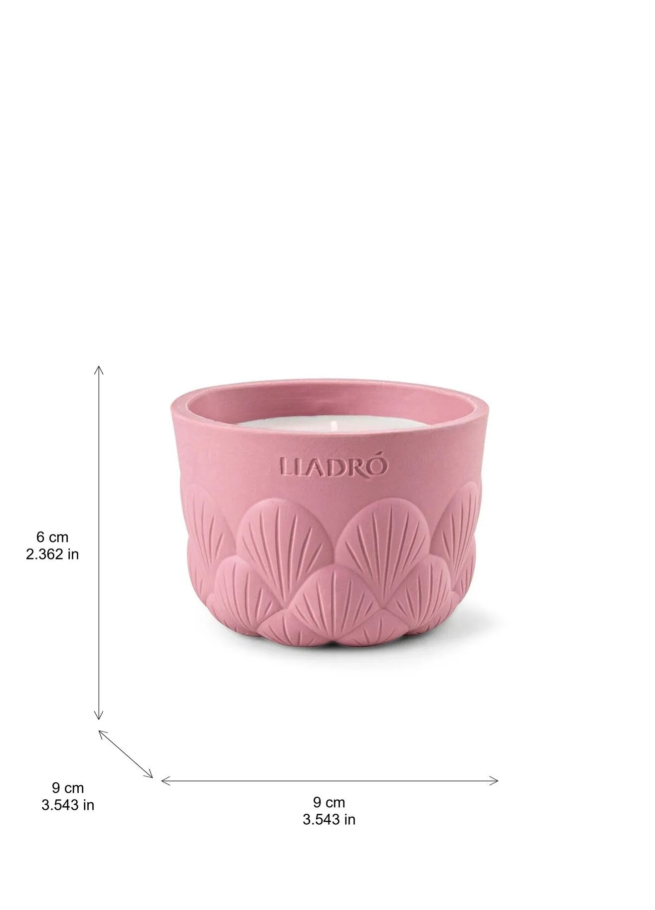 Lladro - Pembe Yıldız Çiçeği Kokulu Mum - Tropical Blossoms