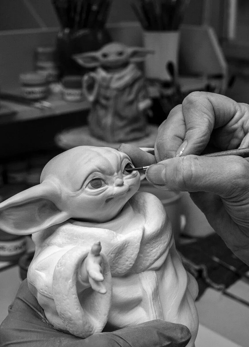 Lladro - Star Wars Grogu Porselen Heykel