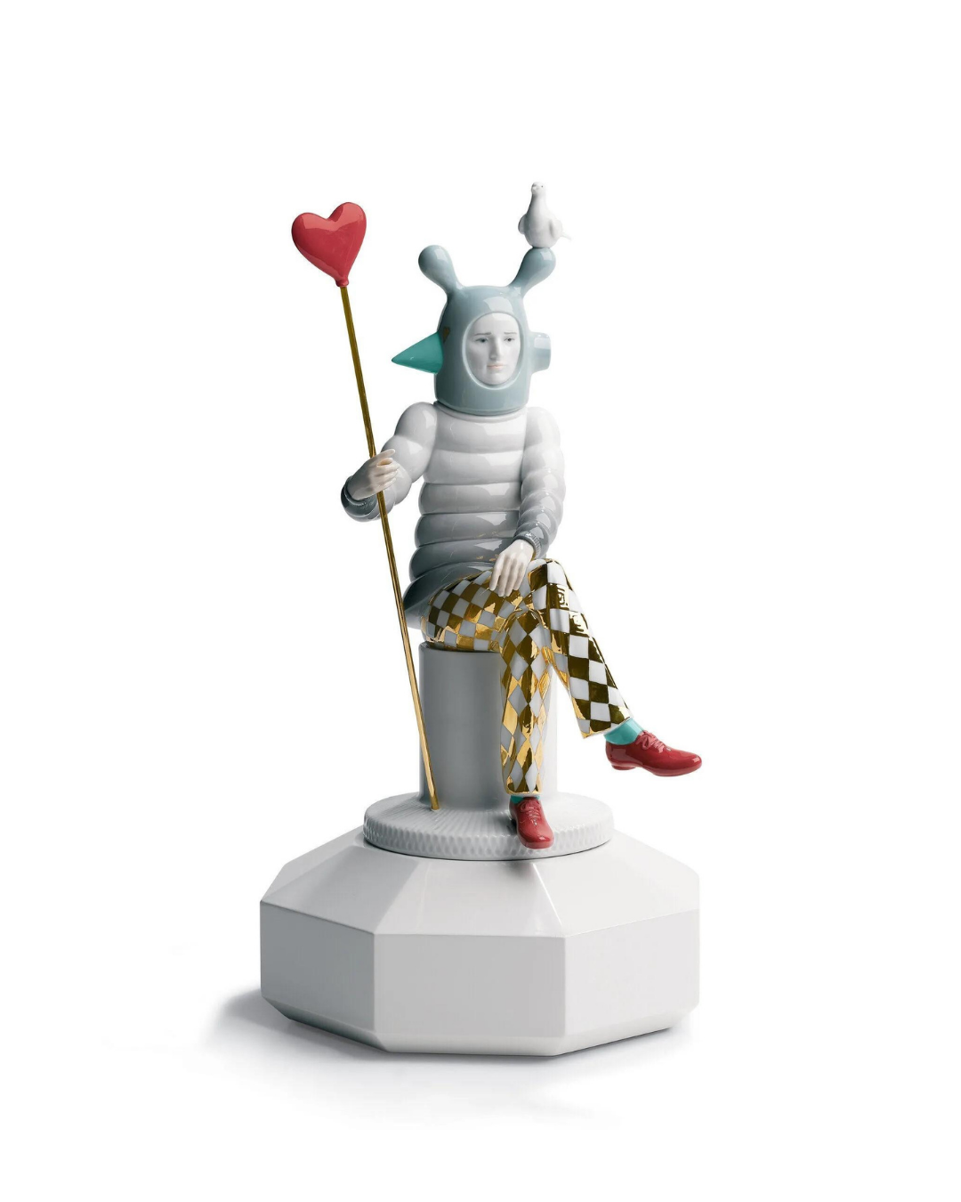 Lladro - The Lover II Beyaz Porselen Heykel by Jaime Hayon