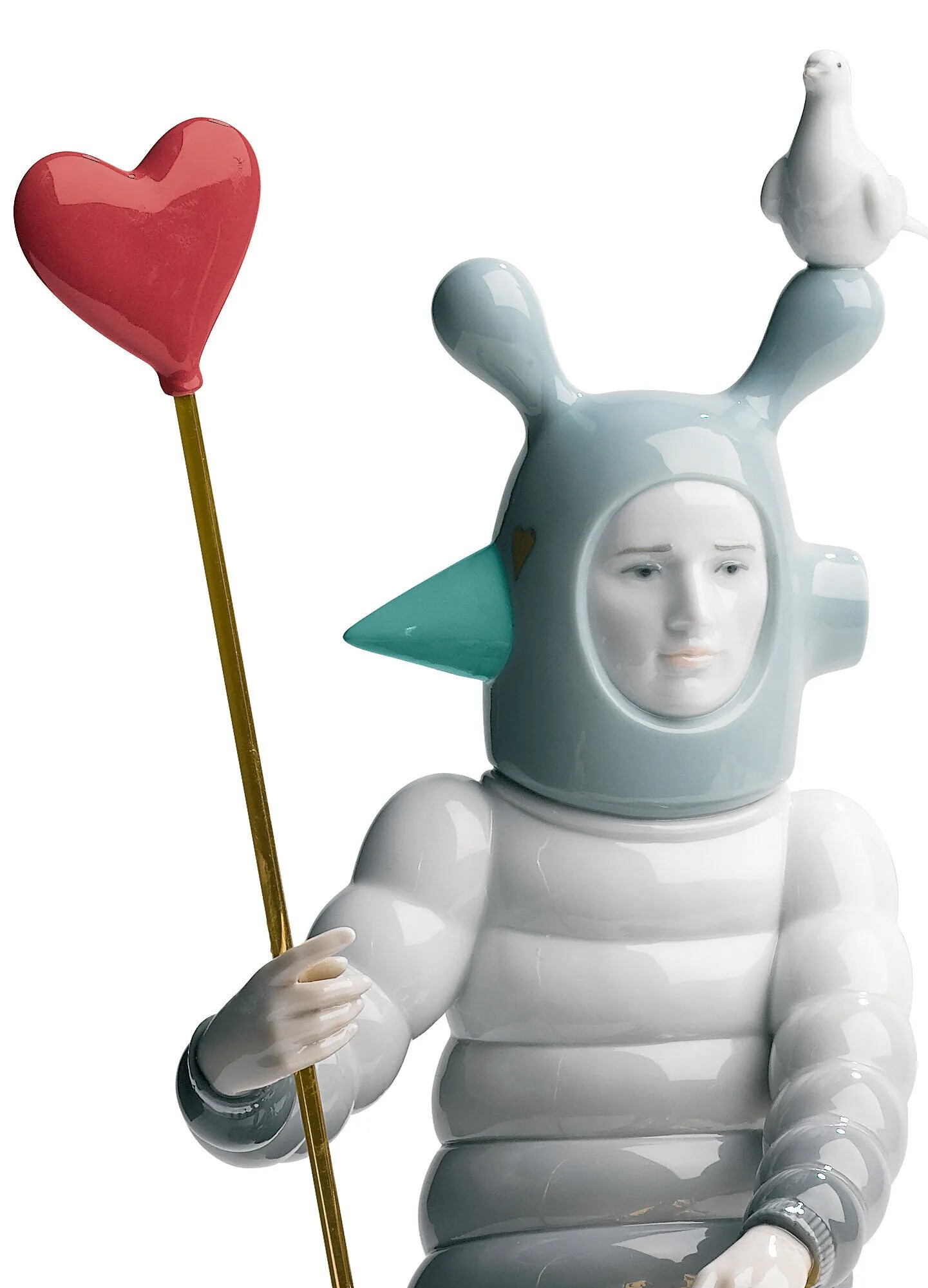 Lladro - The Lover II Beyaz Porselen Heykel by Jaime Hayon