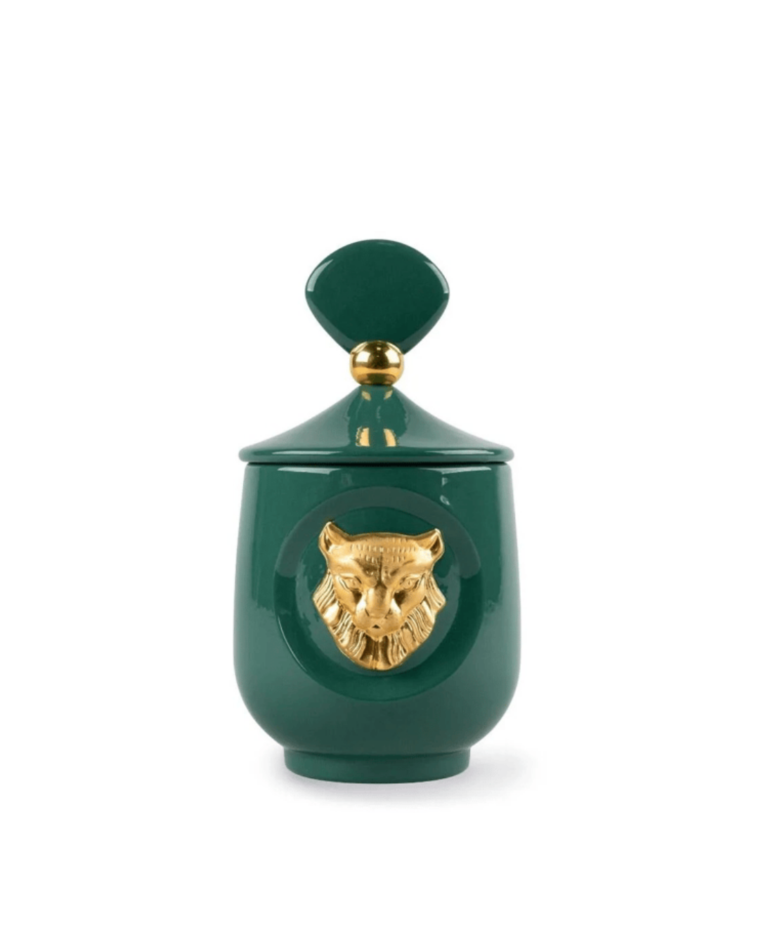 Lladro - Vaşak Figürlü Kokulu Mum