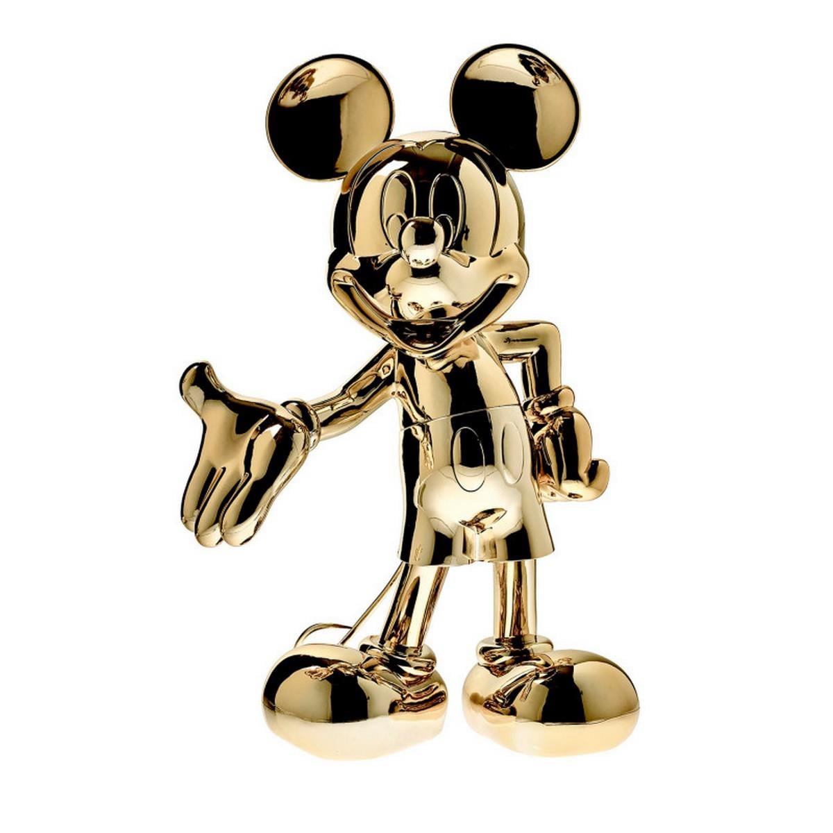 Mickey Welcome Chromed - Gold - 30 cm - DISST03002MEOR