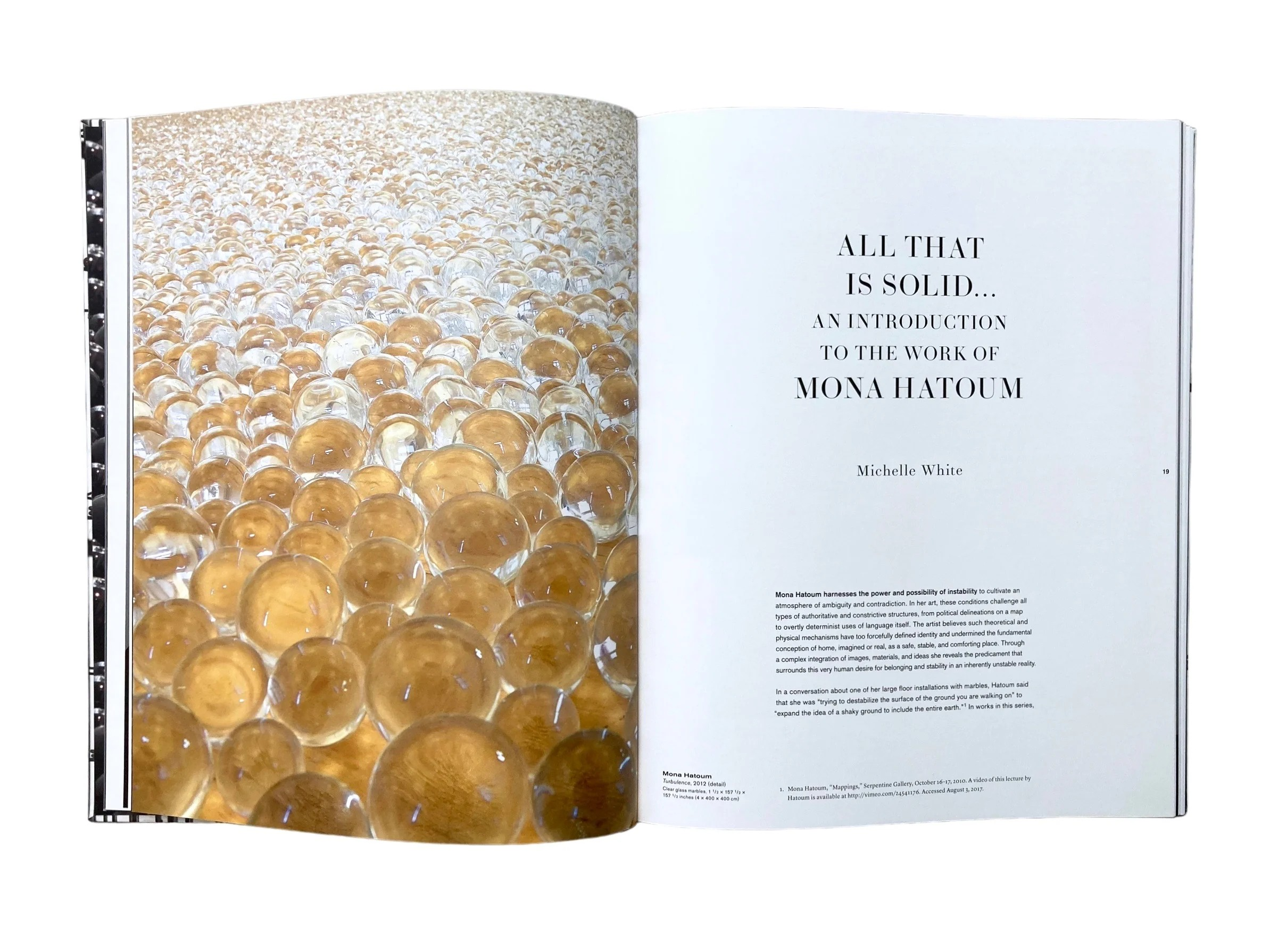 Mona Hatoum: Terra Infirma Kitap