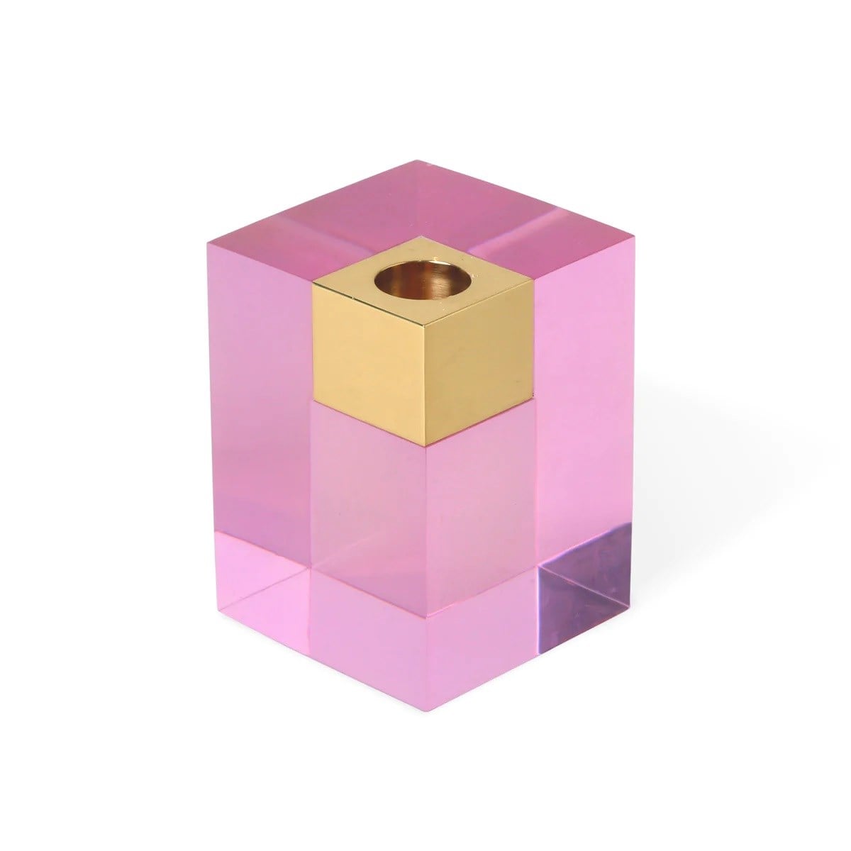Monte Carlo Medium Candle Holder - Pink -29835