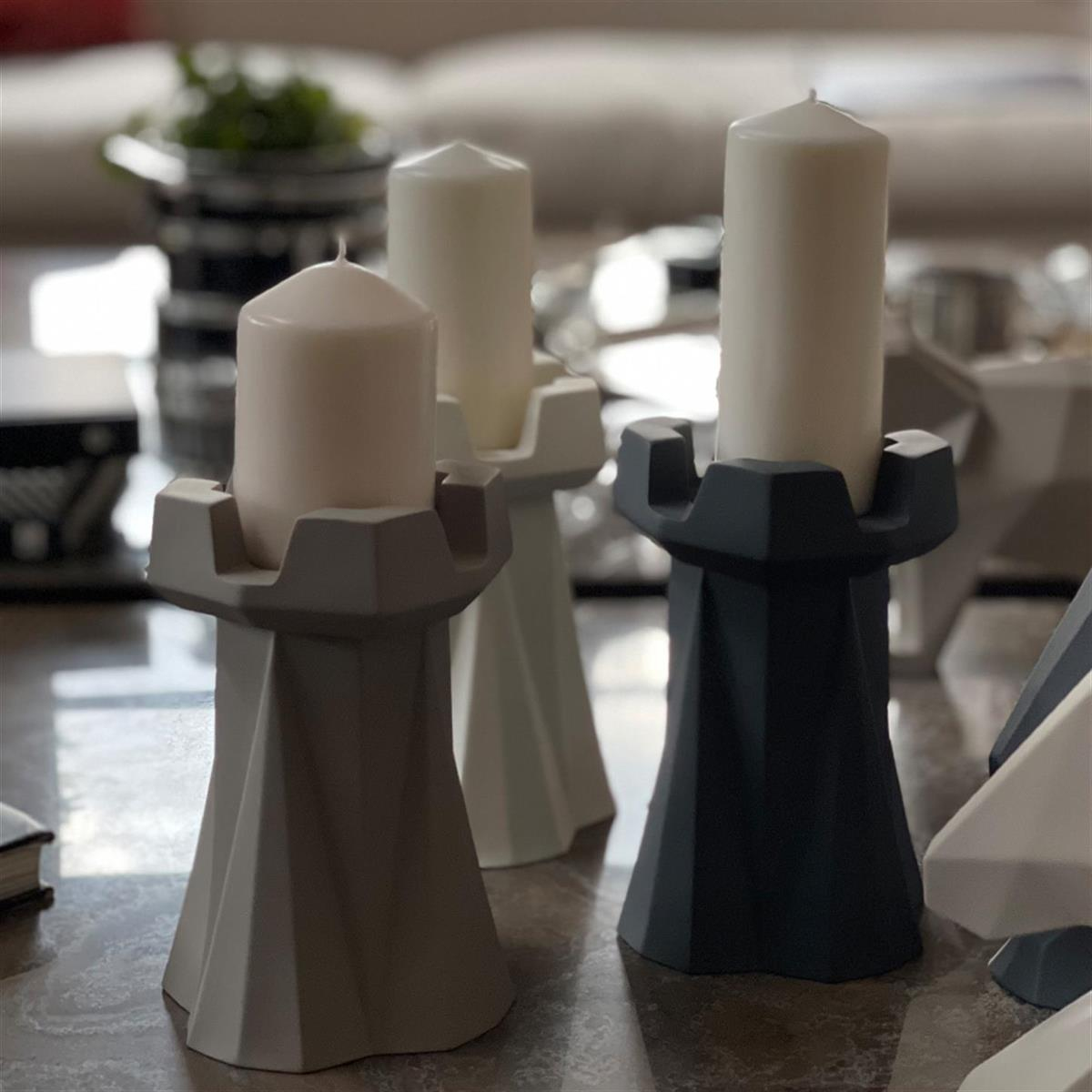 Satranç Kale Şamdan