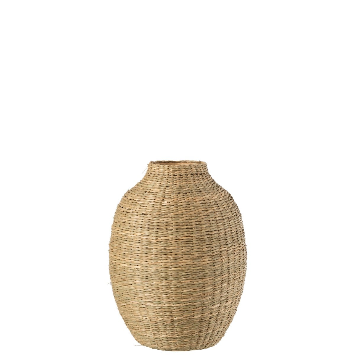 Vase Long Dec Seagr/Bam Nat (24X24X32,5cm) - 20831