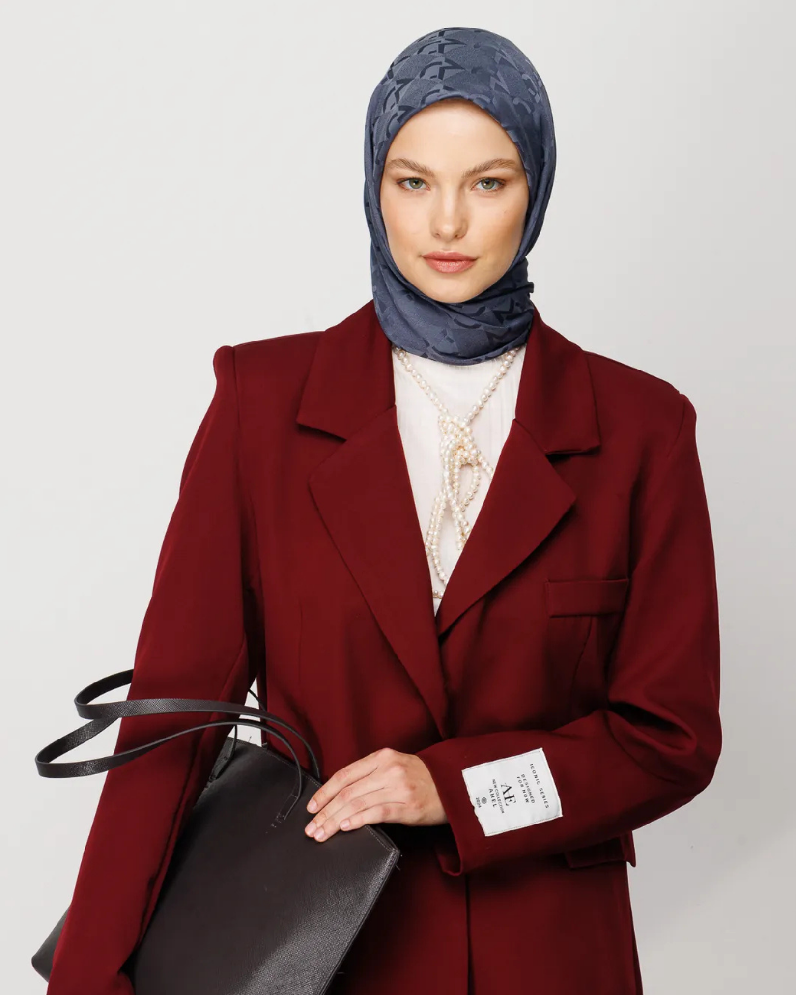 Füme MC Desen Jakar Şal