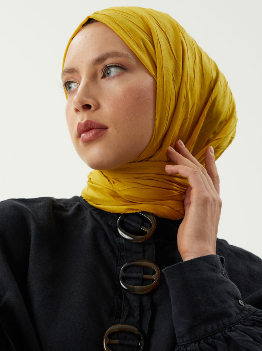 Hardal Piliseli Bambu Şal