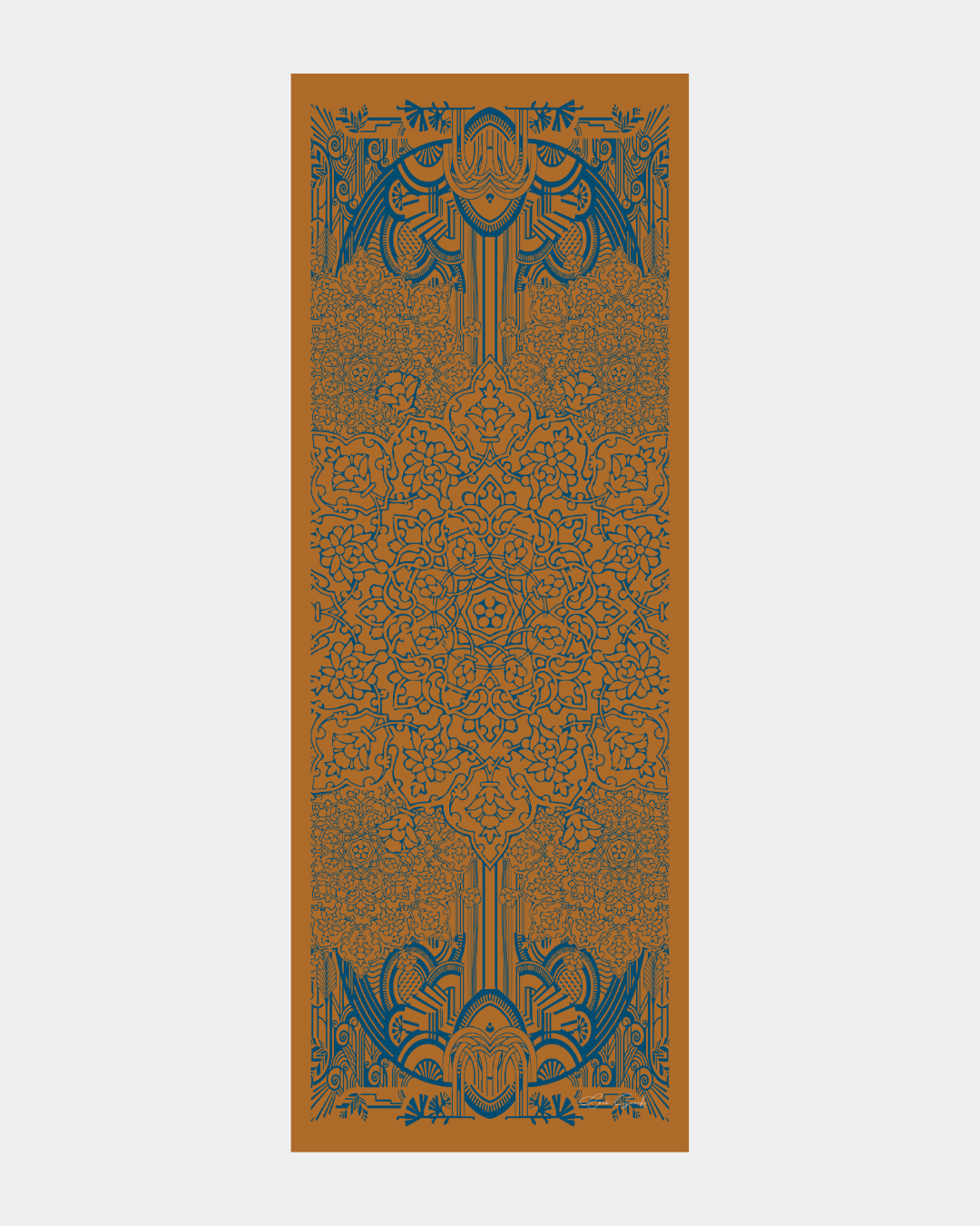 Hardal Zerafeti & Safir Harem Rüyası Desen Şal