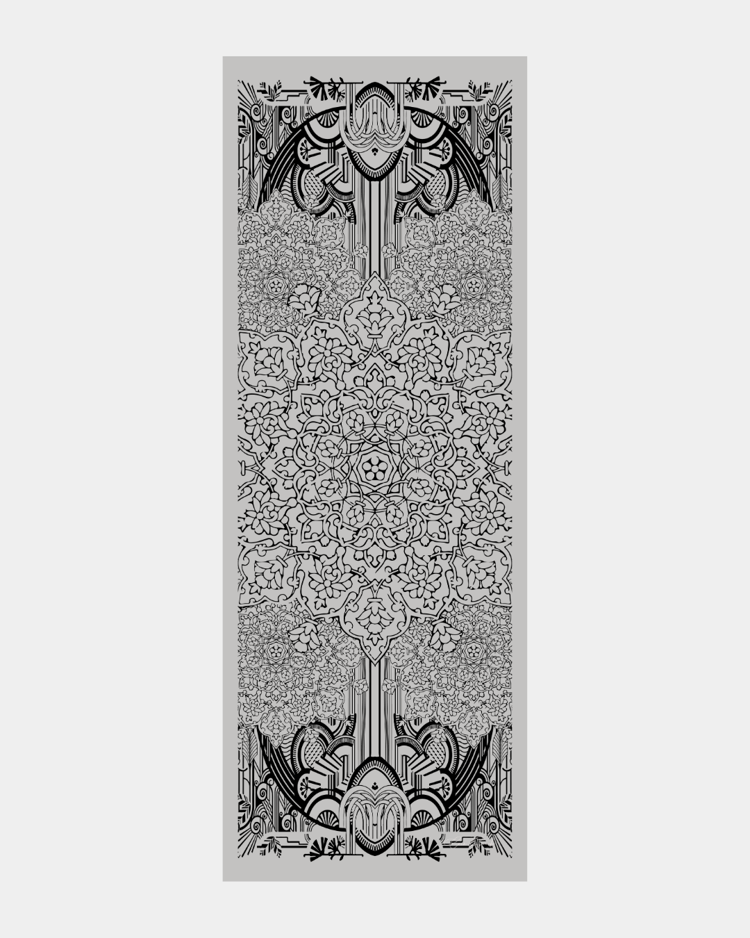 İnci & Siyah Harem Rüyası Desen Şal