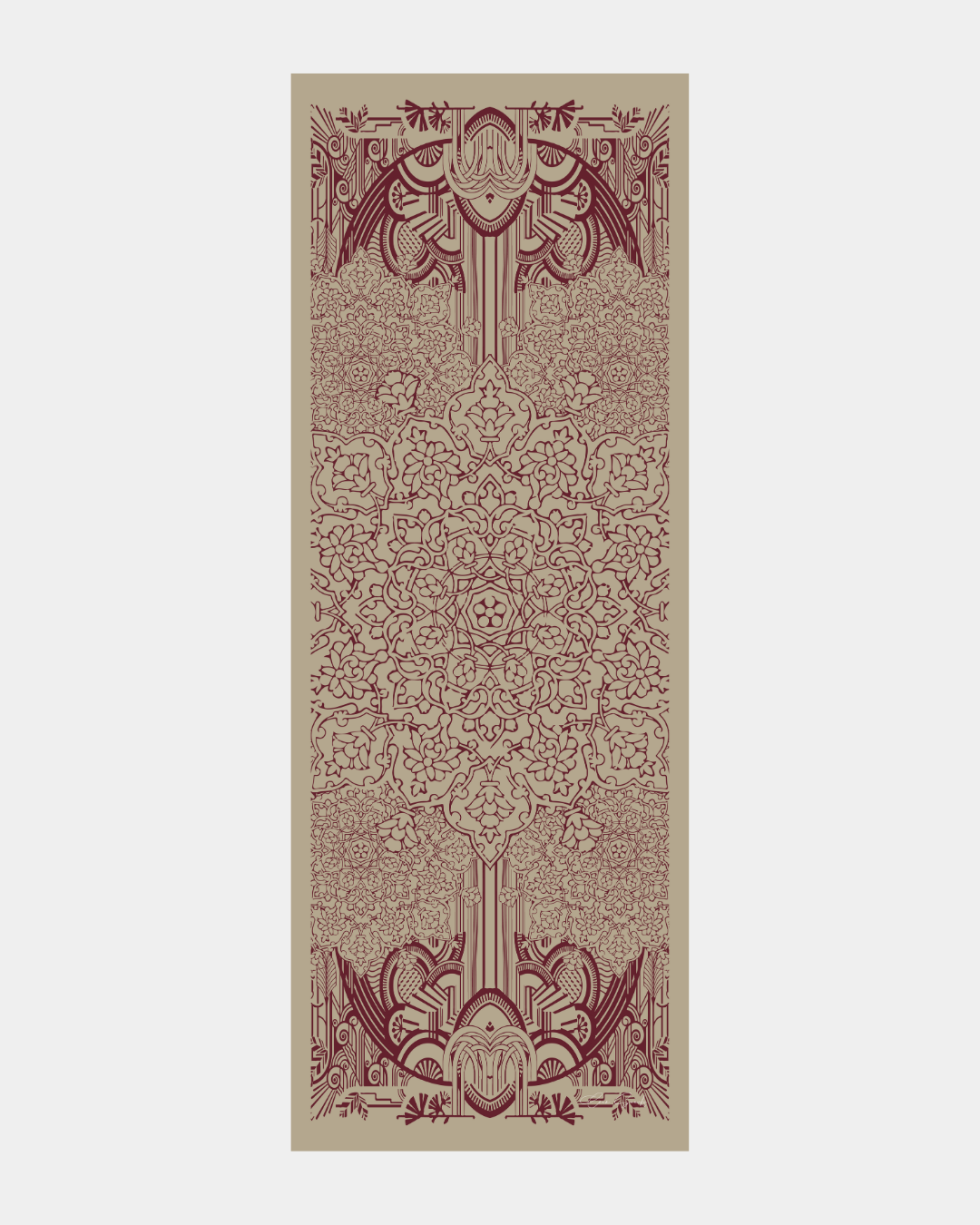 İnci Taşı & Tarçın Kabuk Harem Rüyası Desen Şal