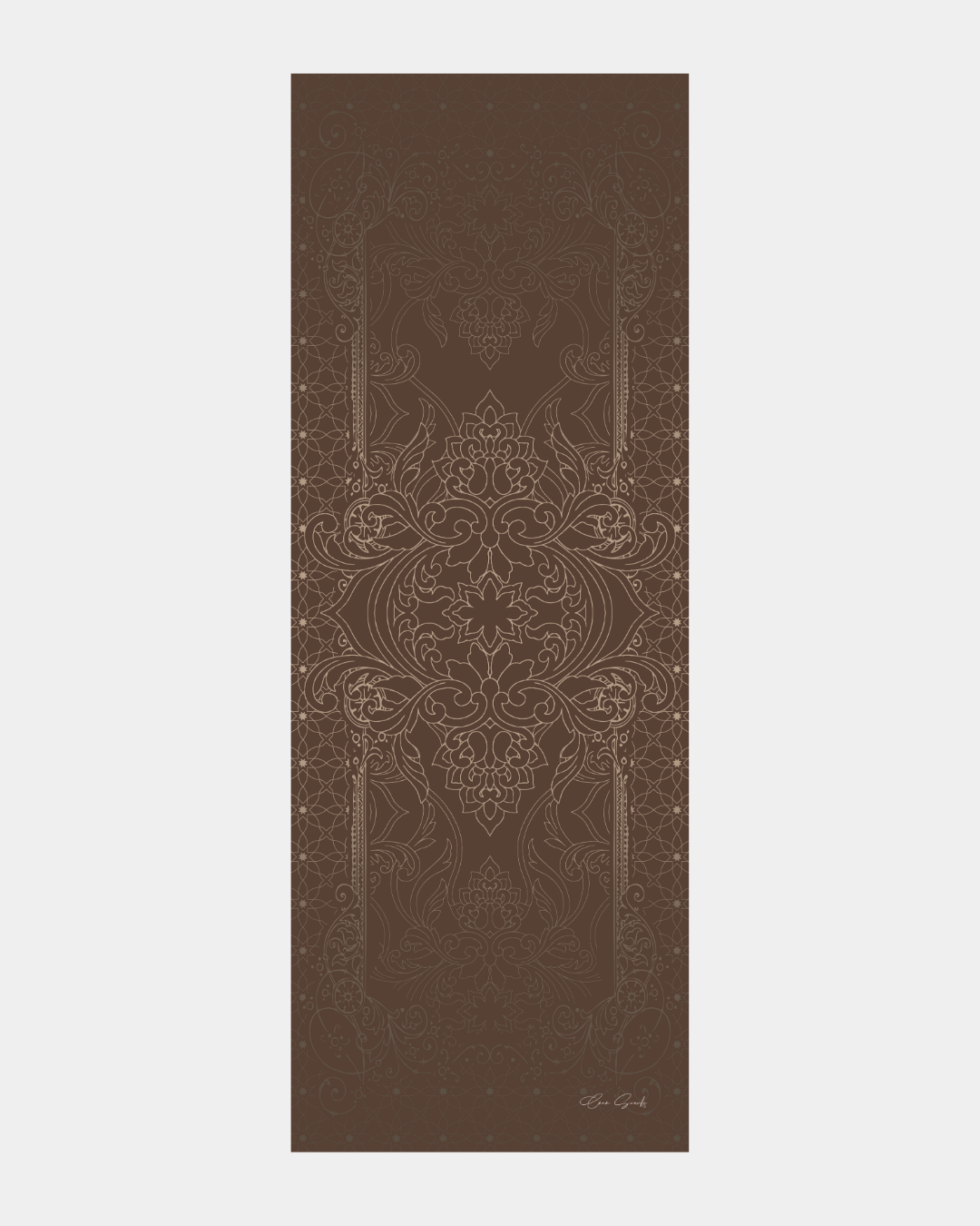 Kakao & Krem Tarçını Efsunlu Desen Şal