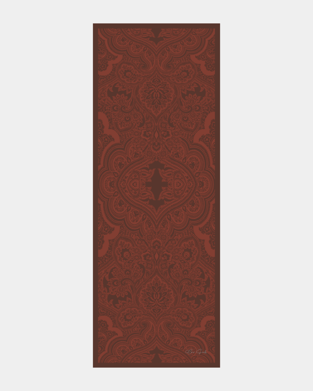 Kestane Kabuğu & Tuzlu Karamel Sultani Desen Şal