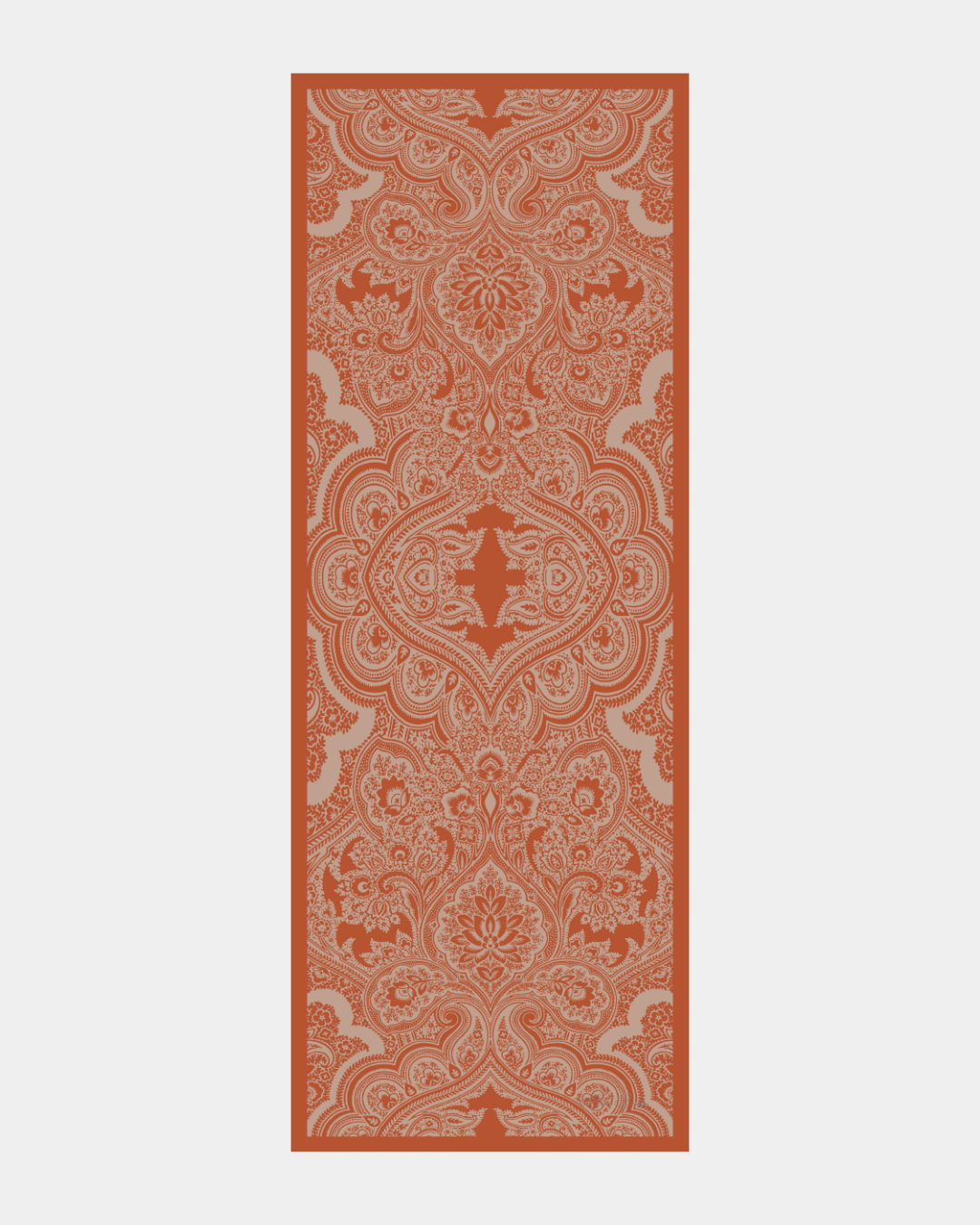 Kiremit & Krem Gölgesi Sultani Desen Şal