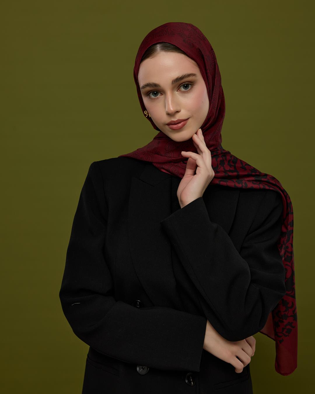 Lav & Nar Saraylı Desen Şal