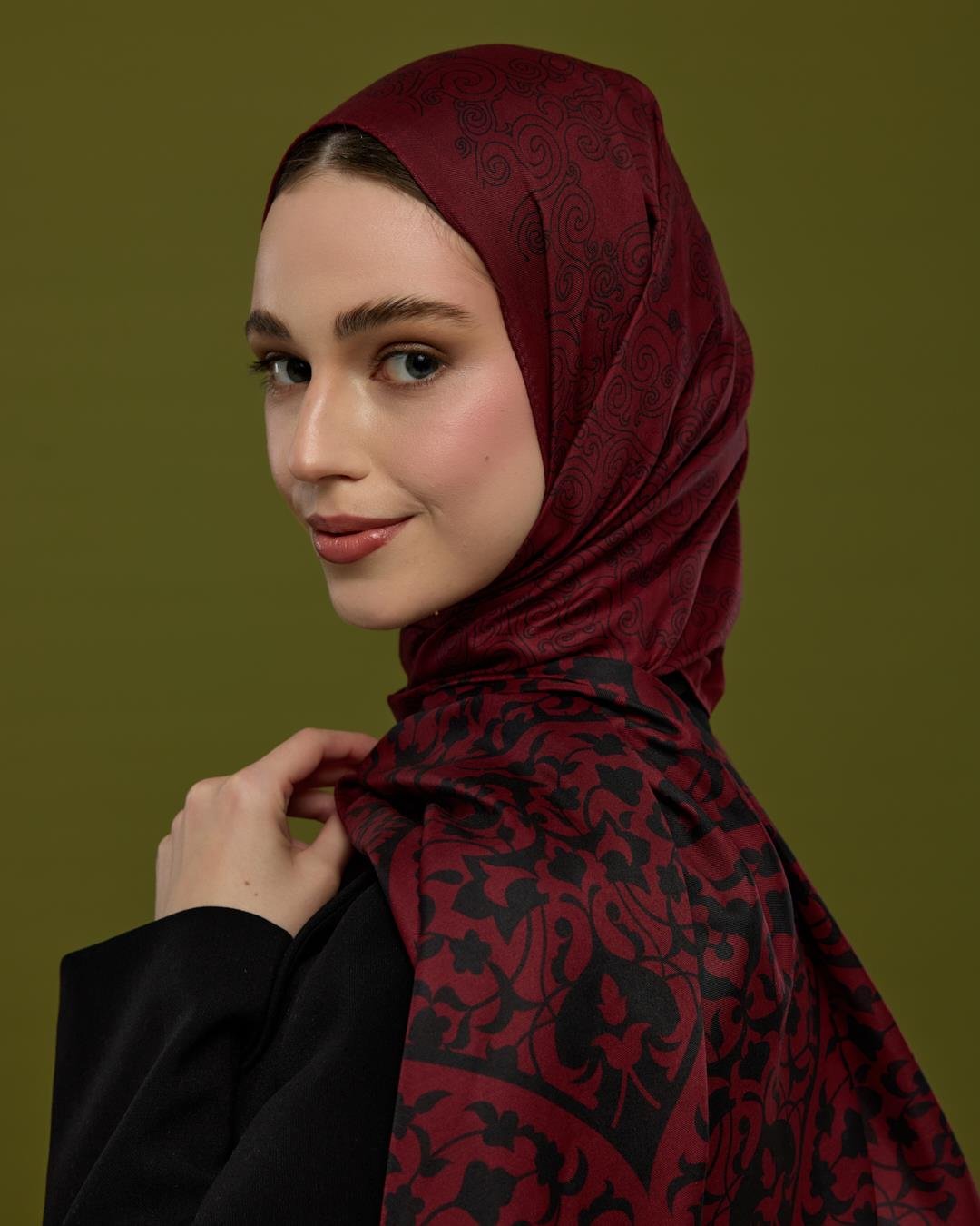 Lav & Nar Saraylı Desen Şal