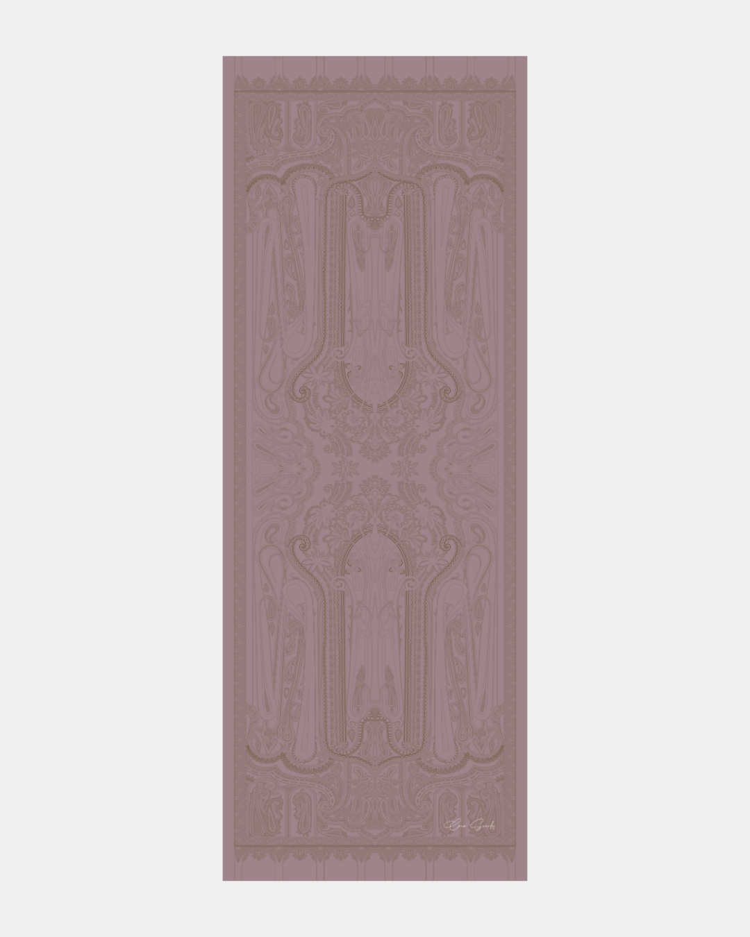 Leylak Gölgüsü & Kumral Hürrem Desen Işıltılı Şal