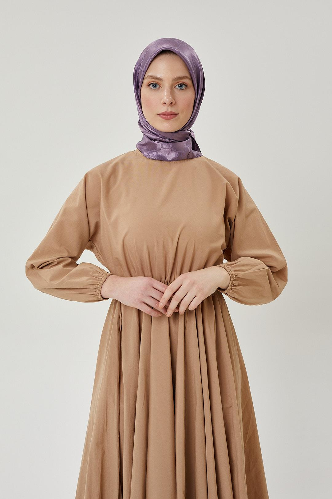 Lila G Desen Parlak Eşarp