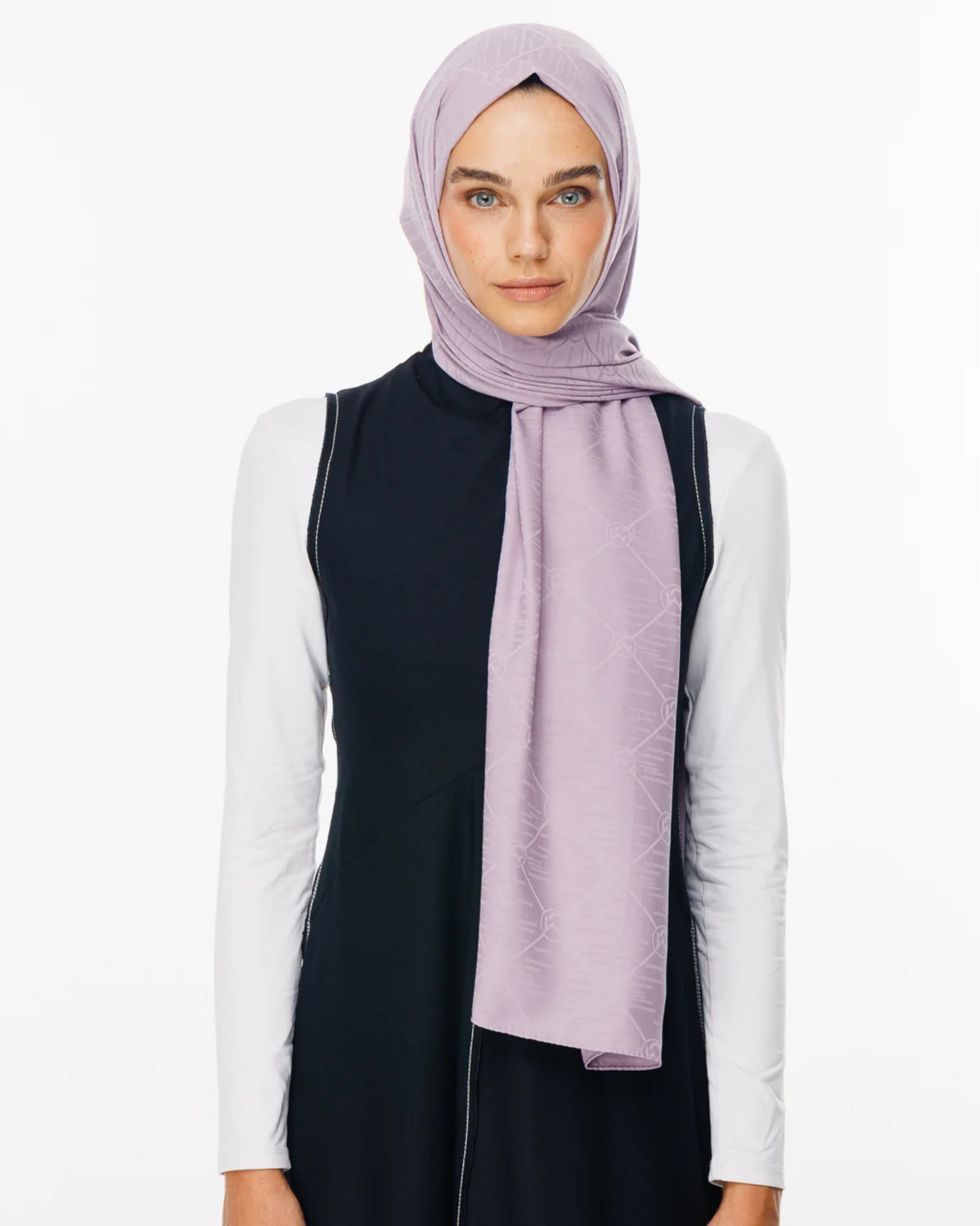 Lila Moon Is Desen Jakar Şal