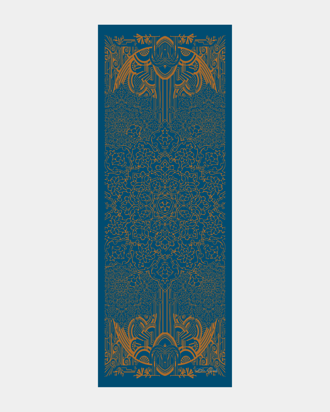 Safir & Hardal Zerafeti Harem Rüyası Desen Şal