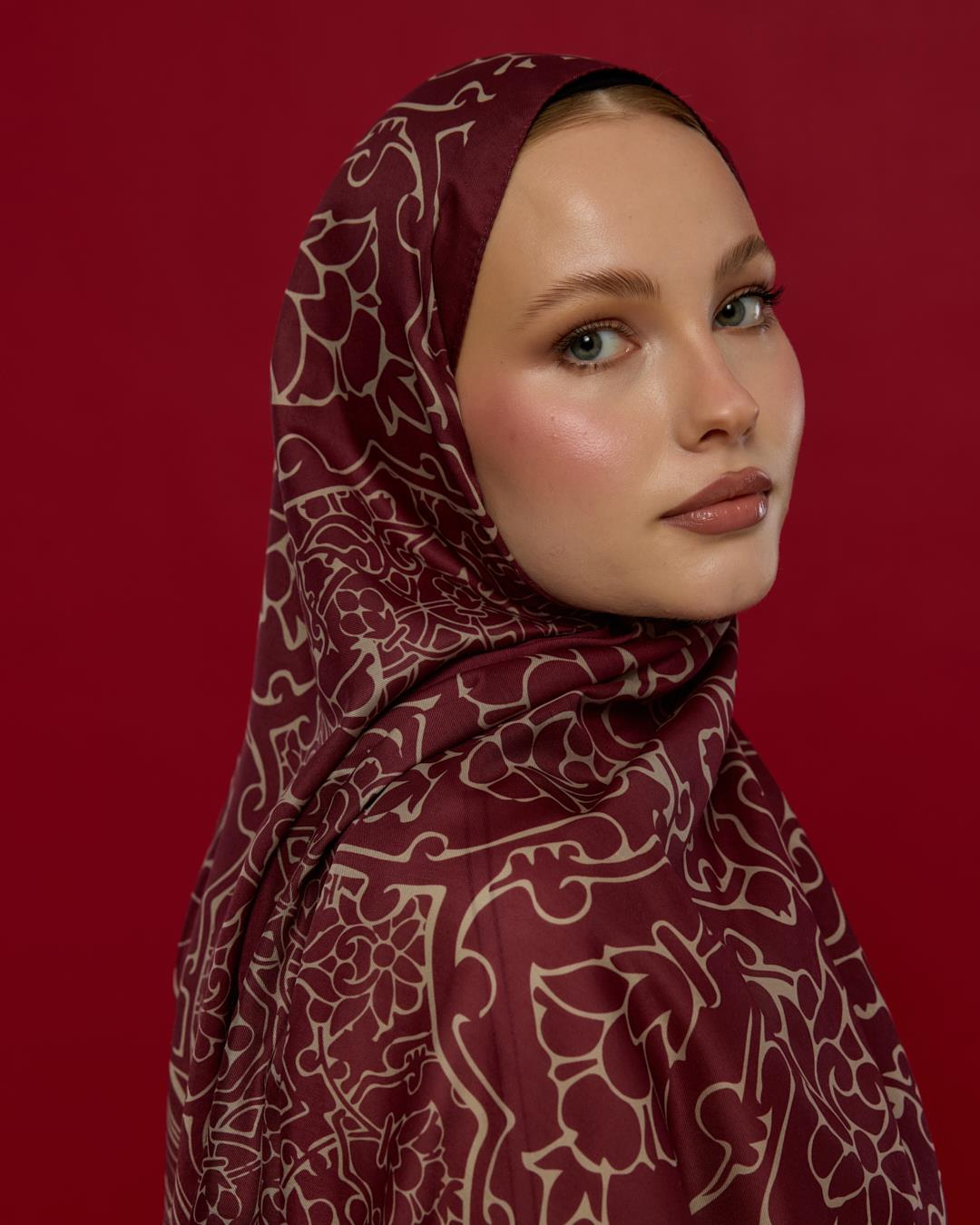 Tarçın Kabuk & İnci Taşı Harem Rüyası Desen Şal