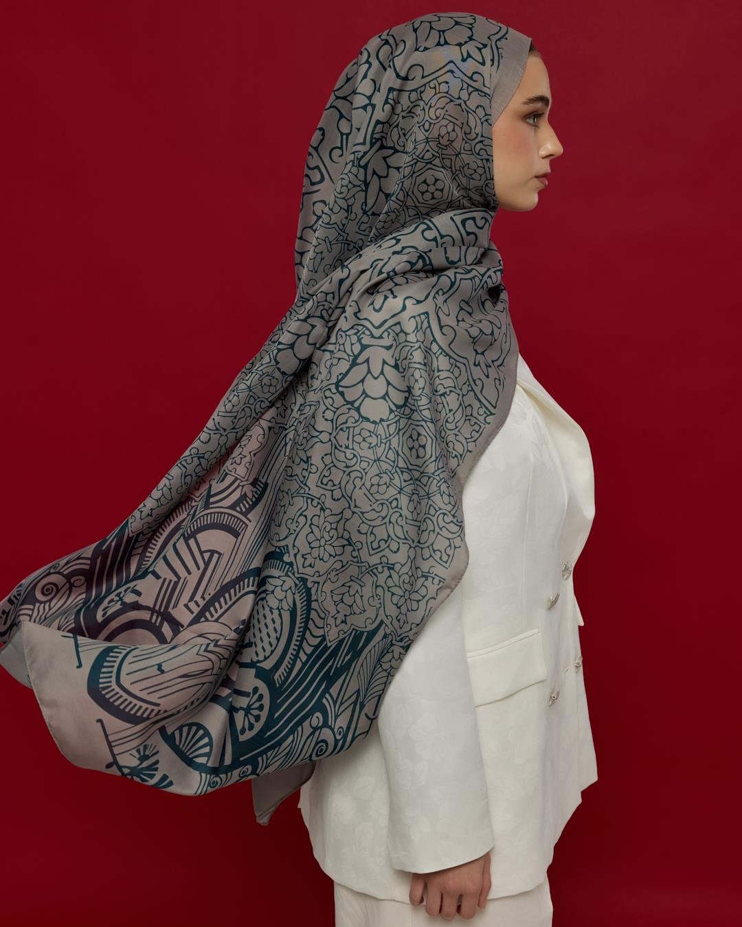 Taş & Gece Harem Rüyası Desen Şal