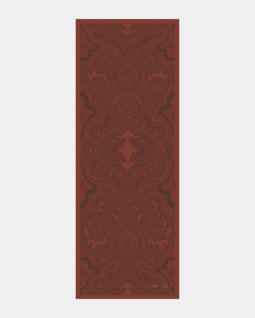 Tuzlu Karamel & Kestane Kabuğu Sultani Desen Şal