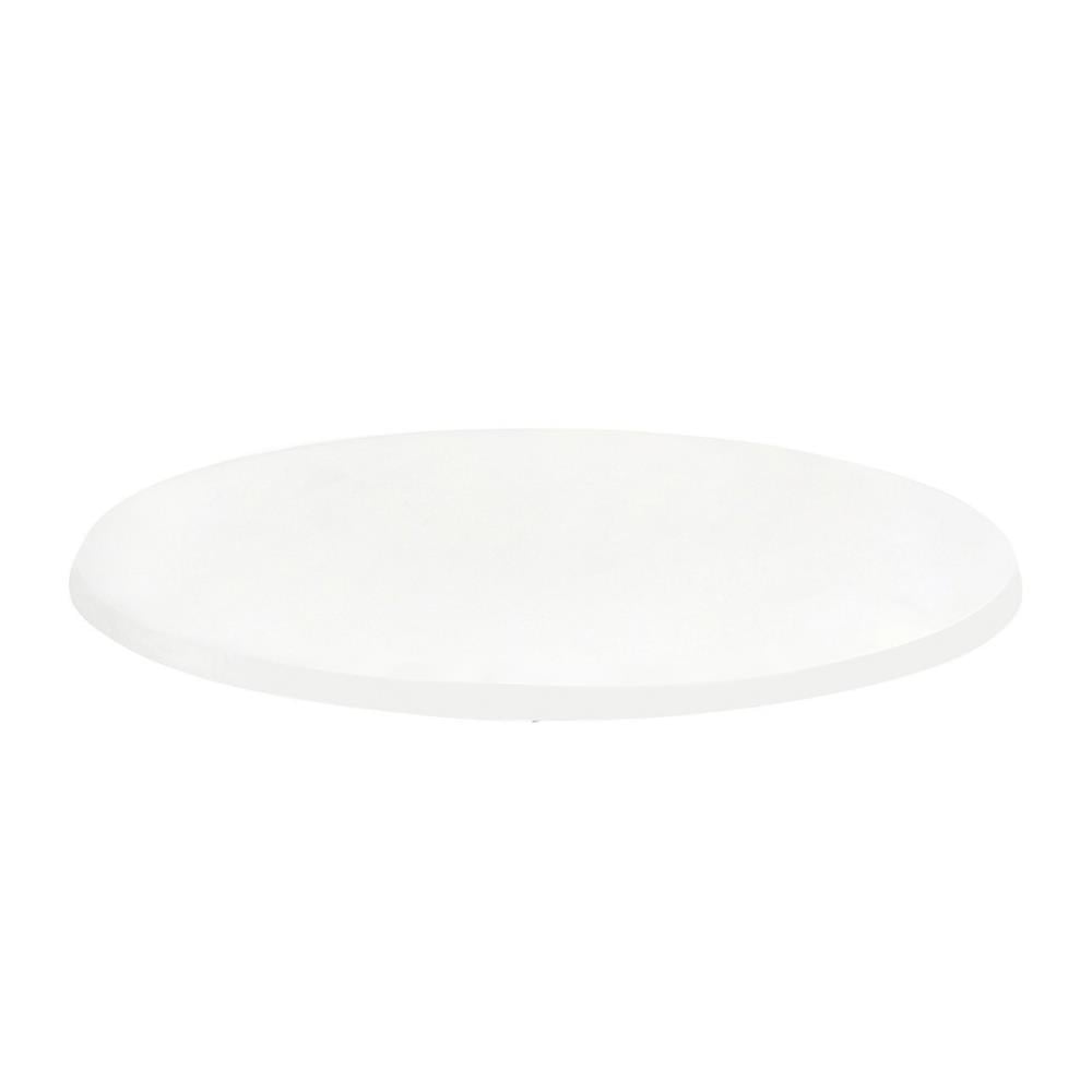 80 cm White Yuvarlak Masa