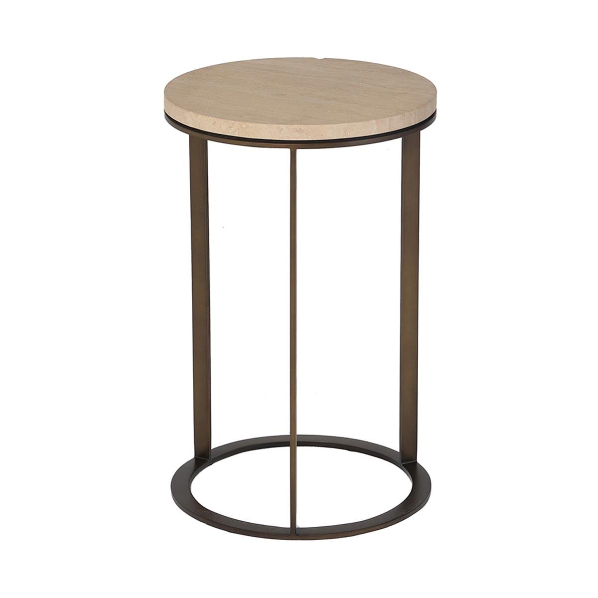 Allure Yuvarlak Yan Sehpa