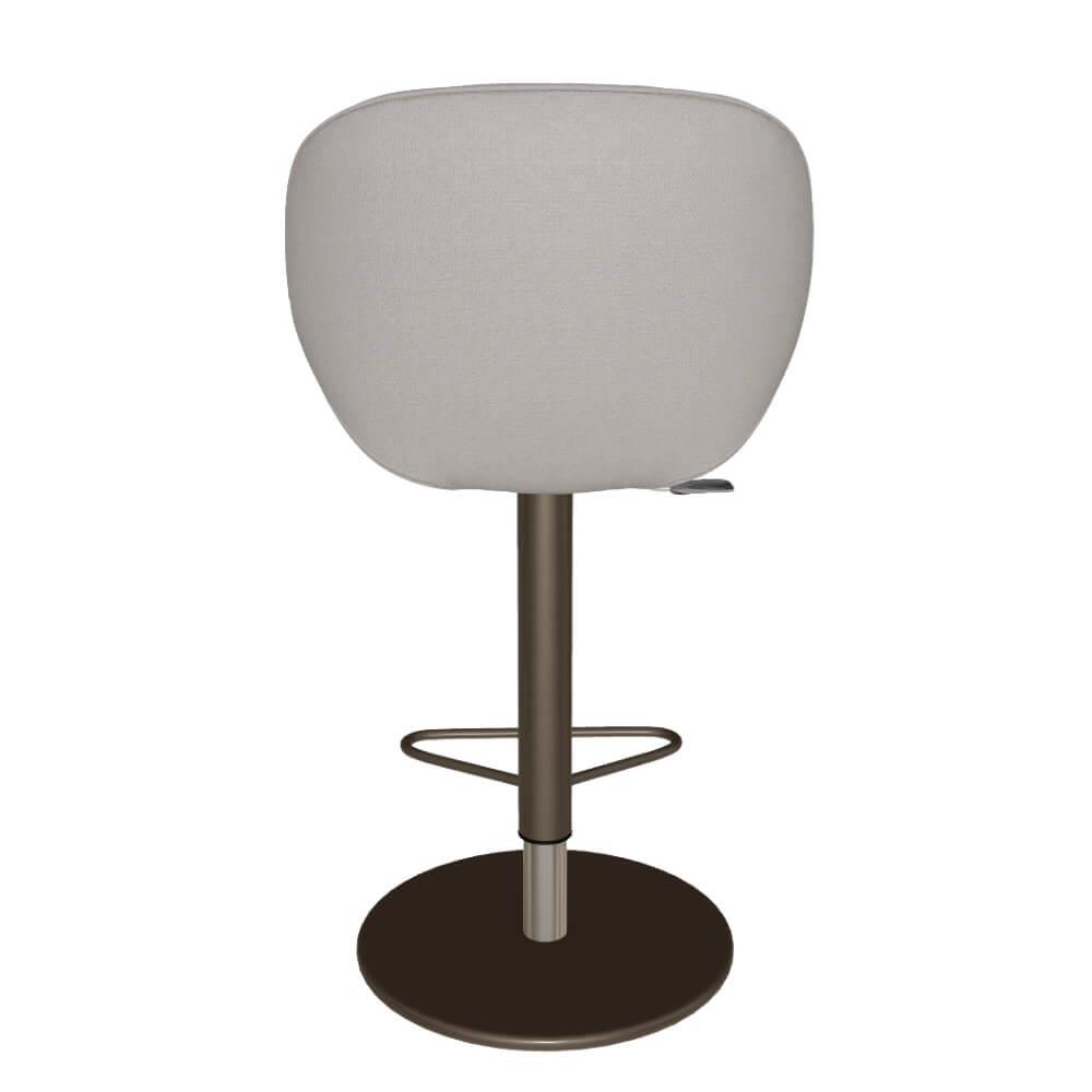 Amelie Bar Sandalyesi - Frame Lacquered Dark Brass (M028) - Ice (TEGO020)