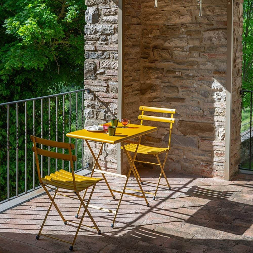 Arc En Ciel Katlanır Sandalye-Cury Yellow(62)-(314)