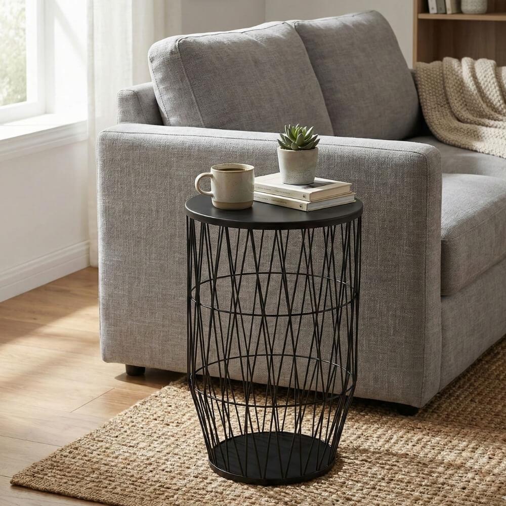 Azabu Large Yan Sehpa-Black