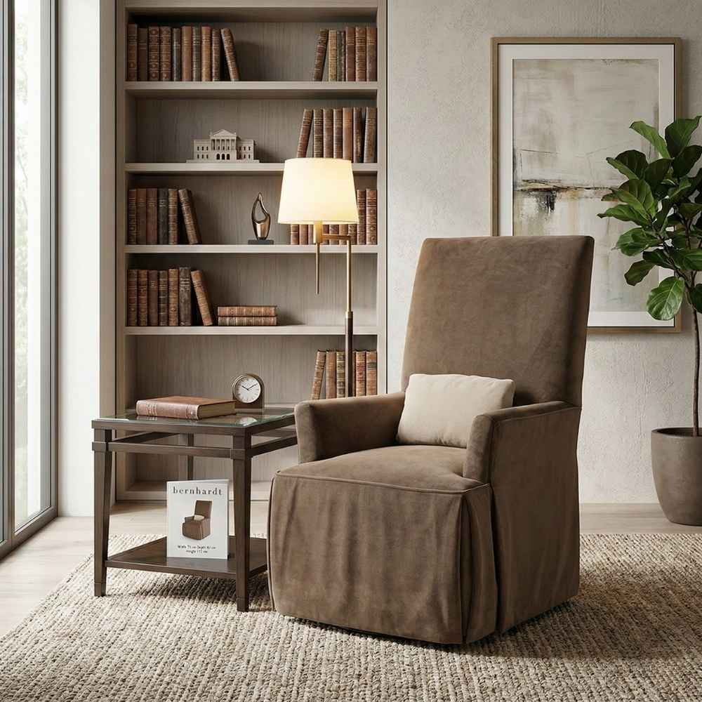 Bernhardt Fenton High-Back Fabric Accent Chair