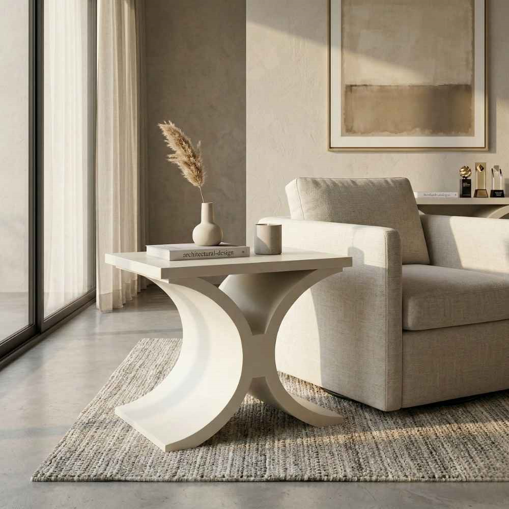 Bernhardt Granada White Orta Sehpa