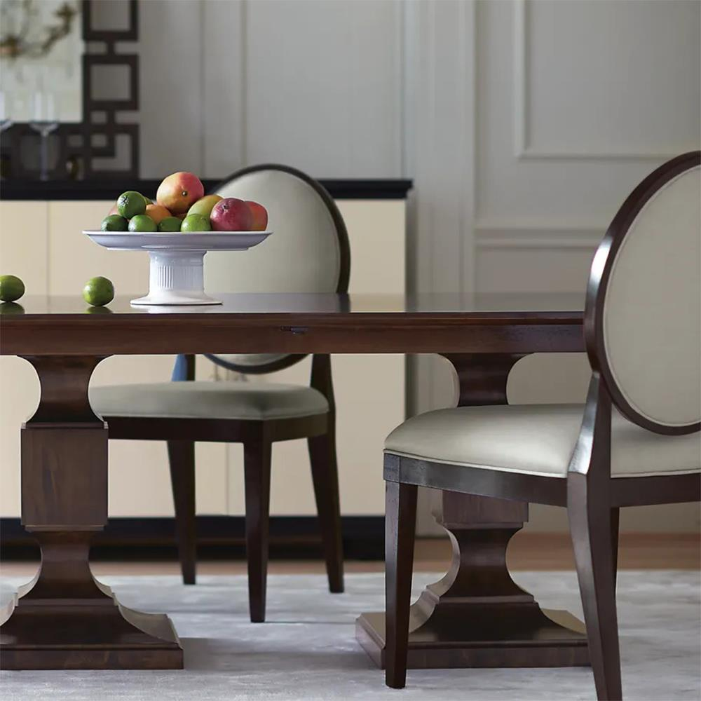 Bernhardt Haven Gray Armless Chair