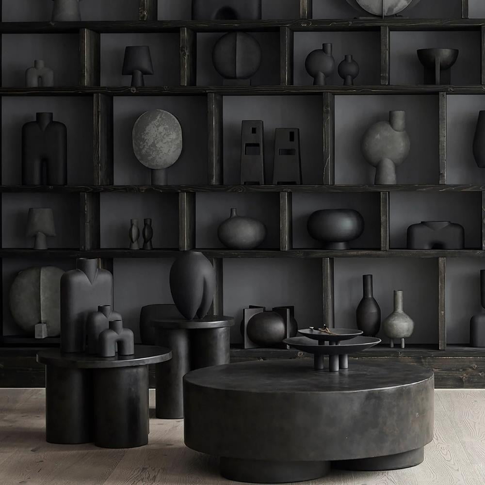 Big Foot Sehpa - Tall - Coffee