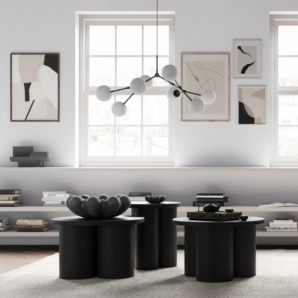 Big Foot Sehpa - Tall - Coffee