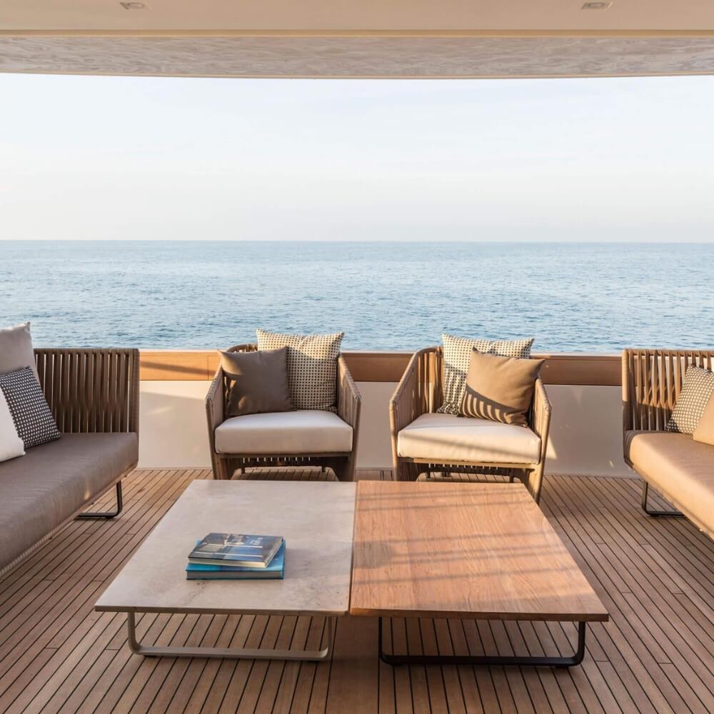 Bitta Lounge Club Tekli Koltuk-Rope Nimbus(Z03)-Minder Pororus Grey(291)-Kırlent (55*55) Porous Grey(291)-Kırlent (45*45) Fog (289)