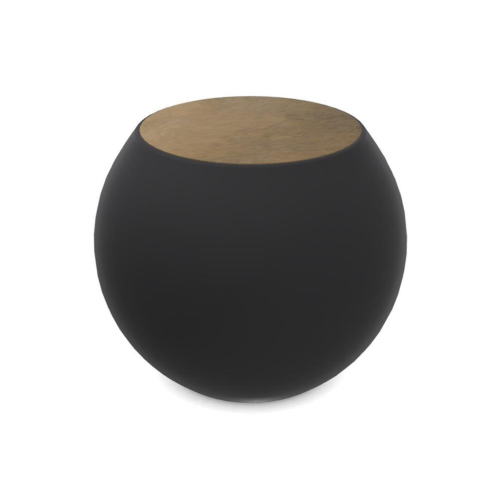 Bongo TB2 Yan Sehpa-Top Bronzed Brass-Finish Matt Lava Laquered-(BONGOTB2-IN)