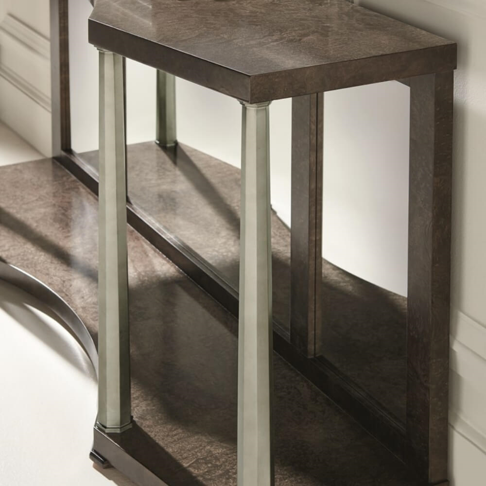 Caracole Classic Pillar To Post Brown Console
