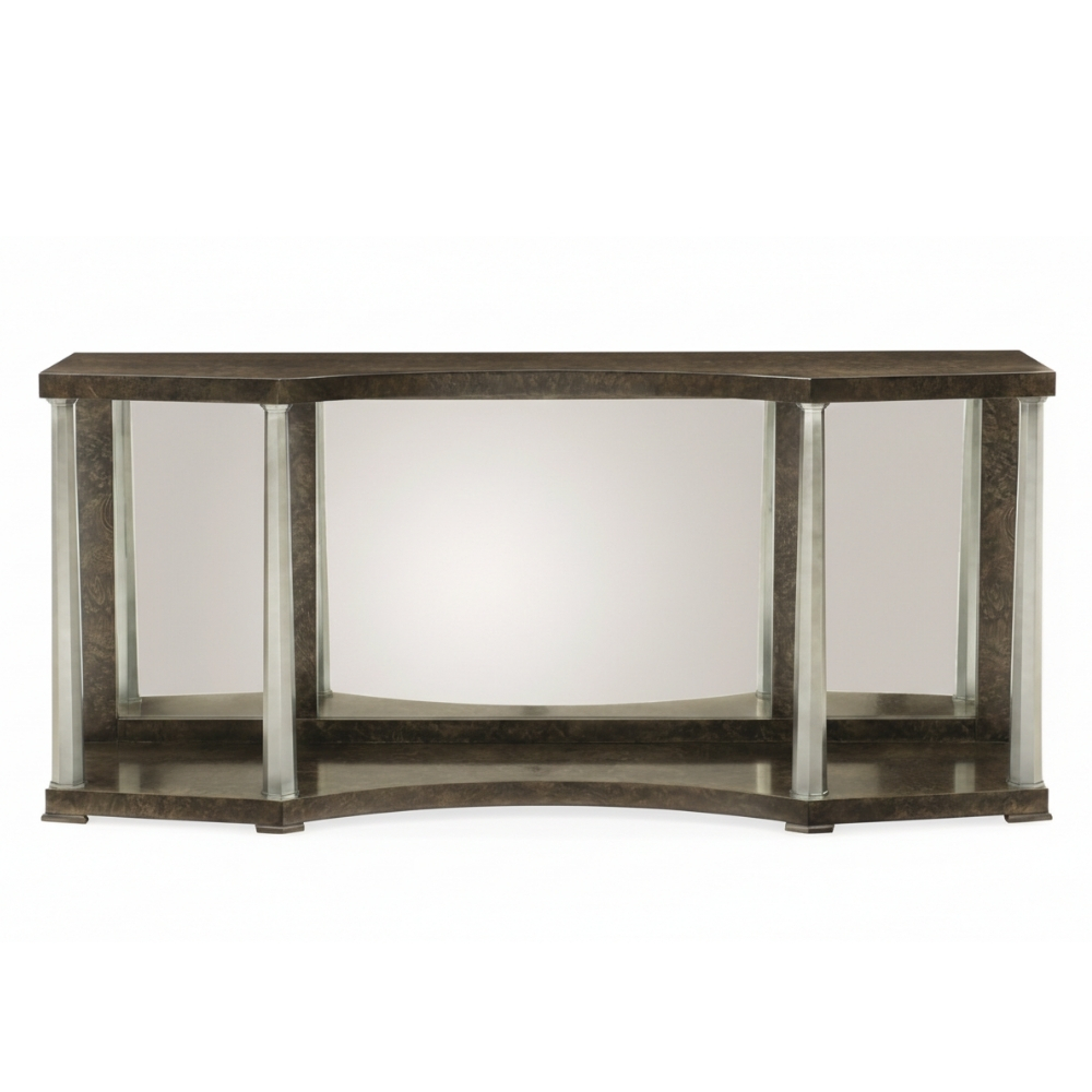 Caracole Classic Pillar To Post Brown Console