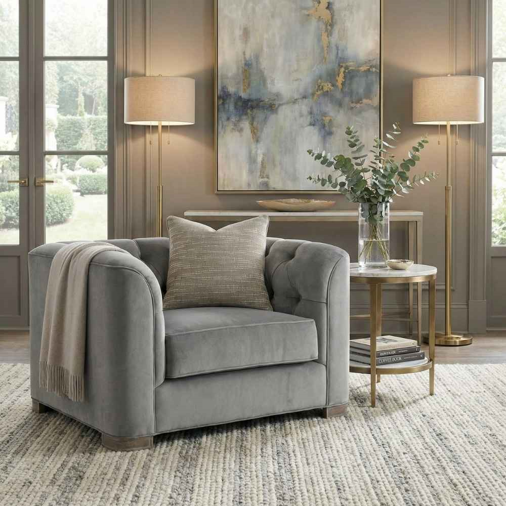 Caracole Tuft Guy Armchair