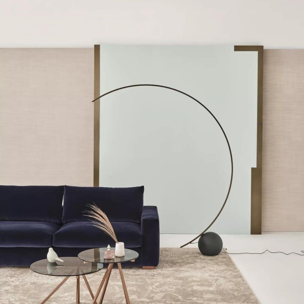 Circle Aksesuar-Base Concrete (PC002)-Aged Brass (M328)
