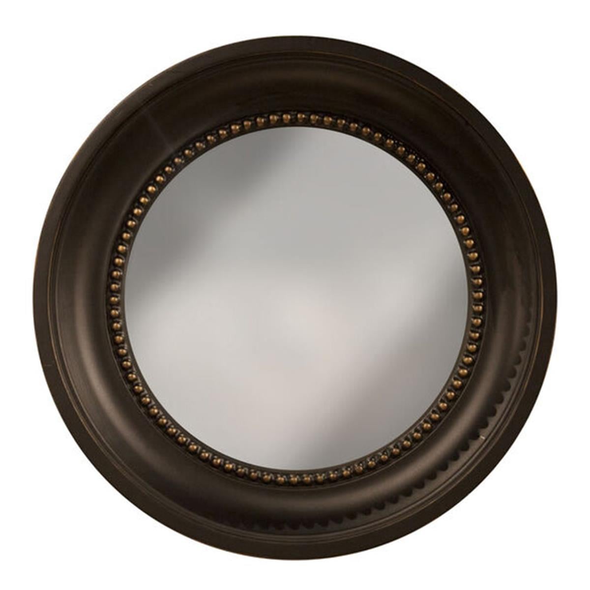 Colonial Convex Ayna - Black/ Gold - D:40.6 Cm