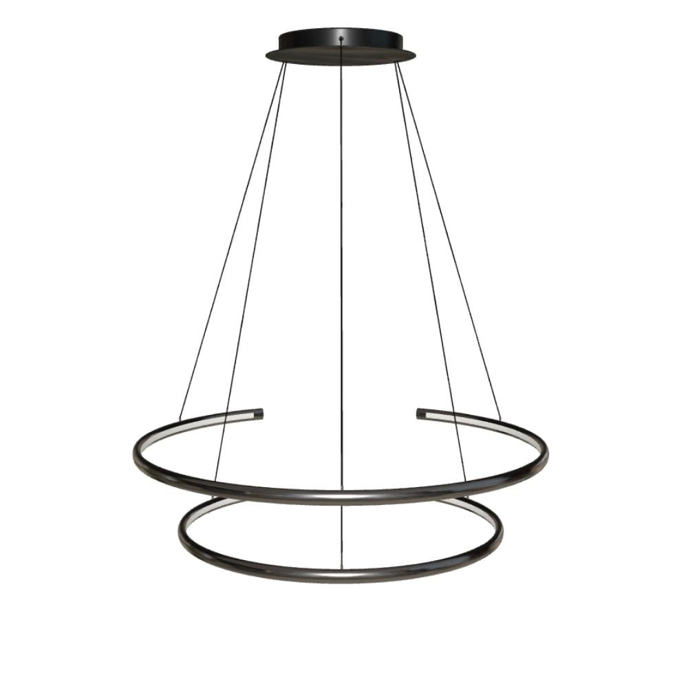 Comet Tavan Aydınlatma-Natural Silver (M326)-Matt Black (M055)