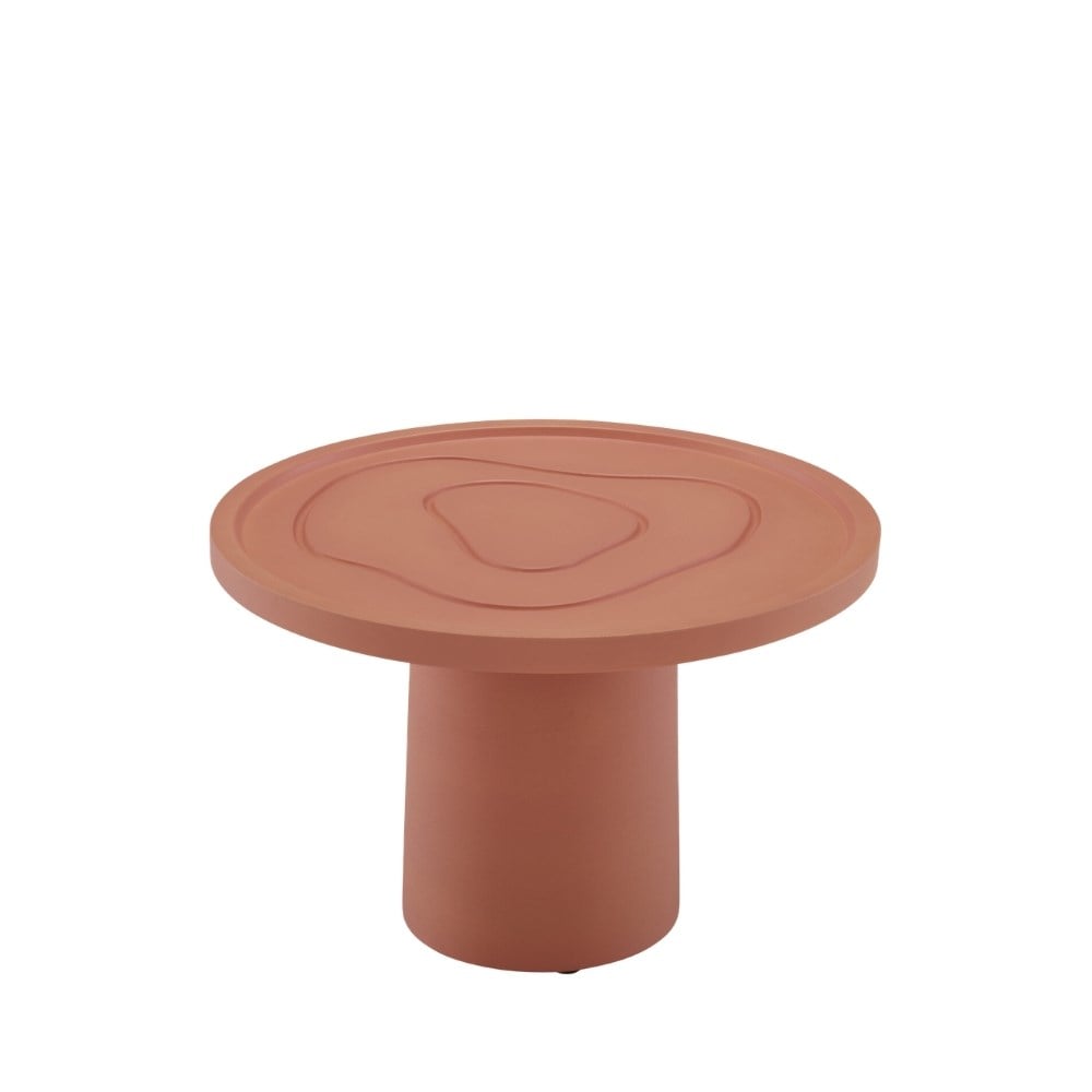 Contree Alçak Masa-Large-Ecru Rose