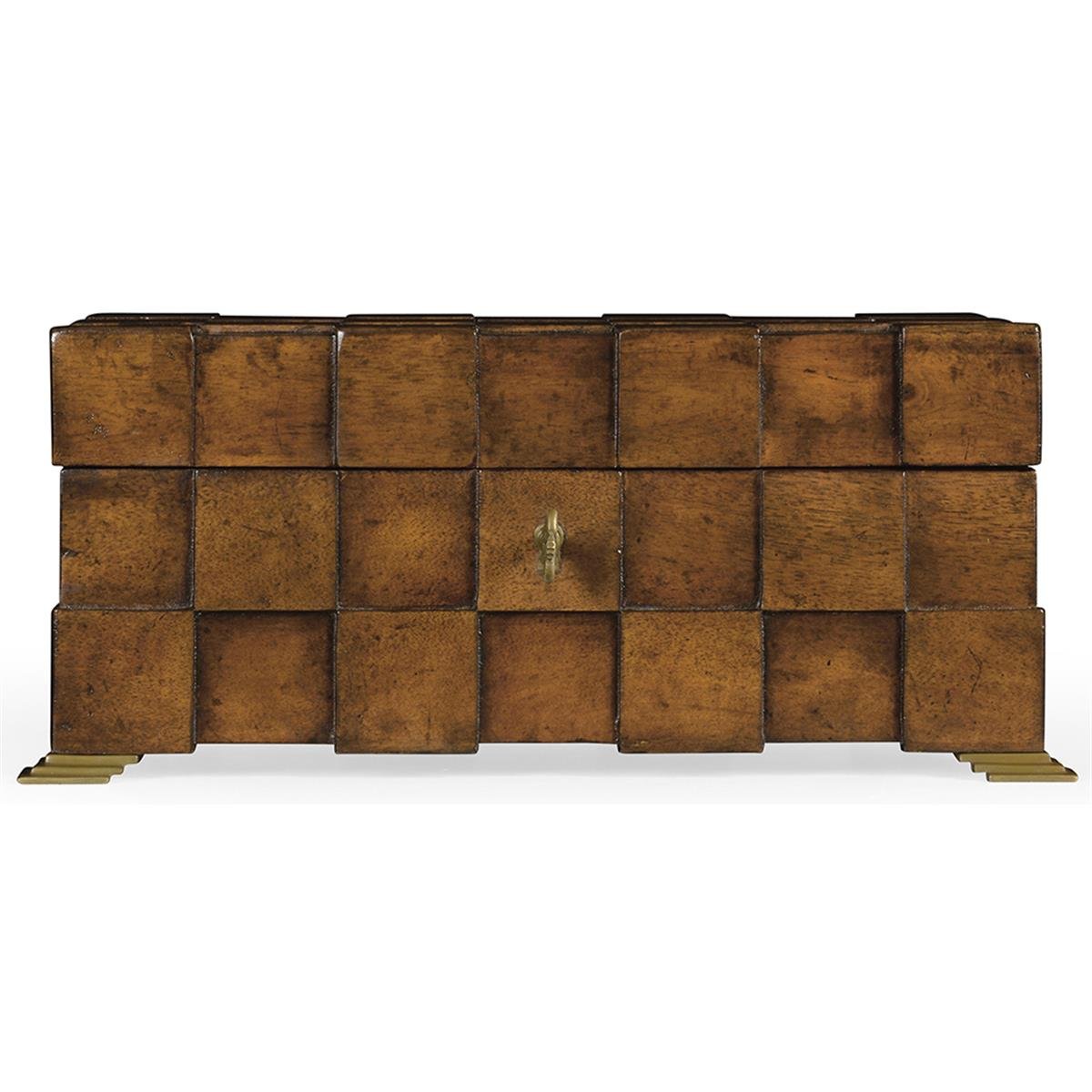 Jonathan Charles JC Edited Lockable Walnut Box